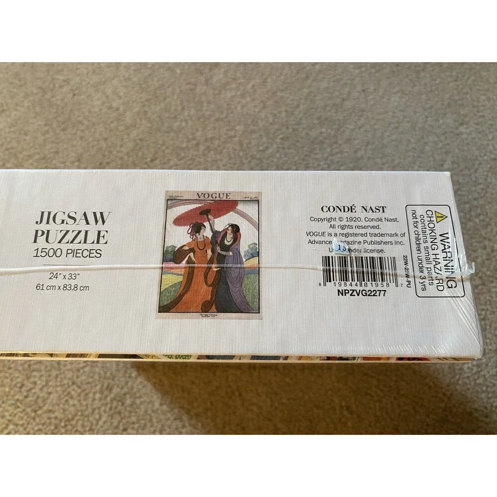 Vogue Rainbow Connection New York Puzzle Company 1500 Piece 2022